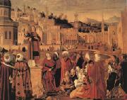 Vittore Carpaccio Stephen Preaching at Jerusalem (mk05) oil painting picture wholesale